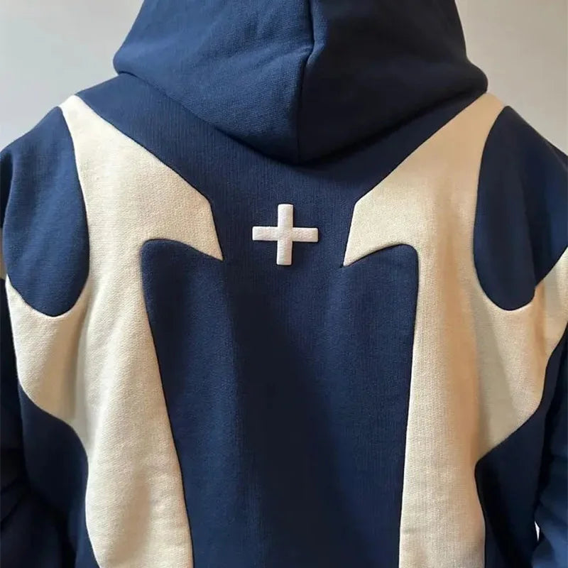 Y2K Graphic Zip Hoodie